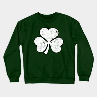 Irish Shamrock Weathered Crewneck Sweatshirt